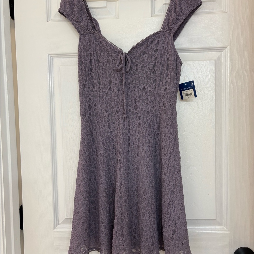 Lavender Lace Dress